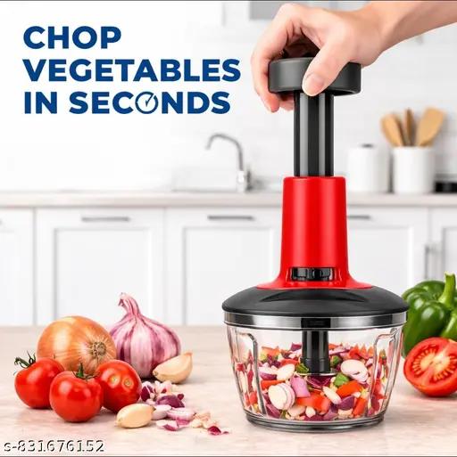 Speedy Vegetable Chopper – 5X Fast Cutting Tool