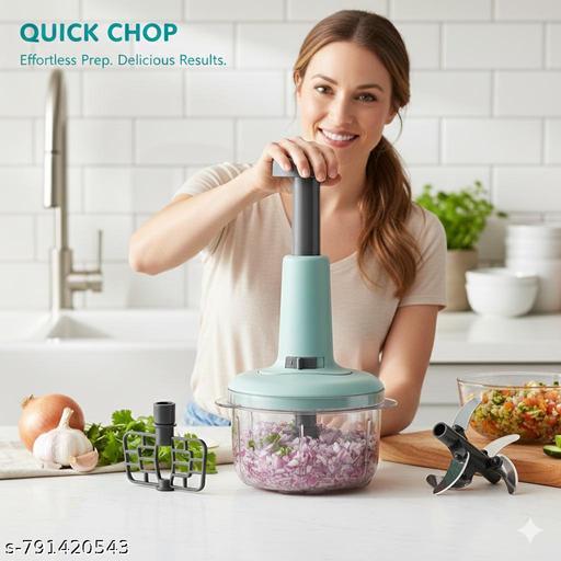 Speedy Vegetable Chopper – 5X Fast Cutting Tool