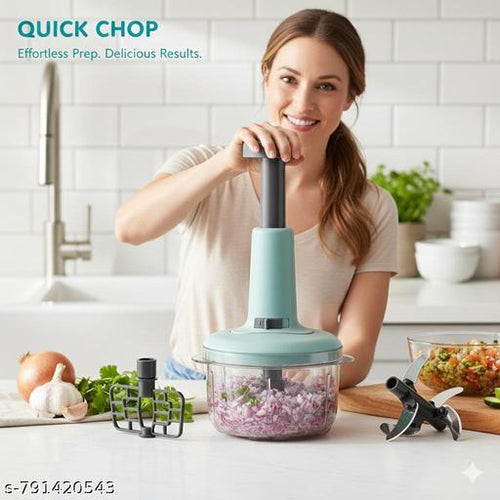 Speedy Vegetable Chopper – 5X Fast Cutting Tool